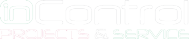 In Control Projects & Systems logo white
